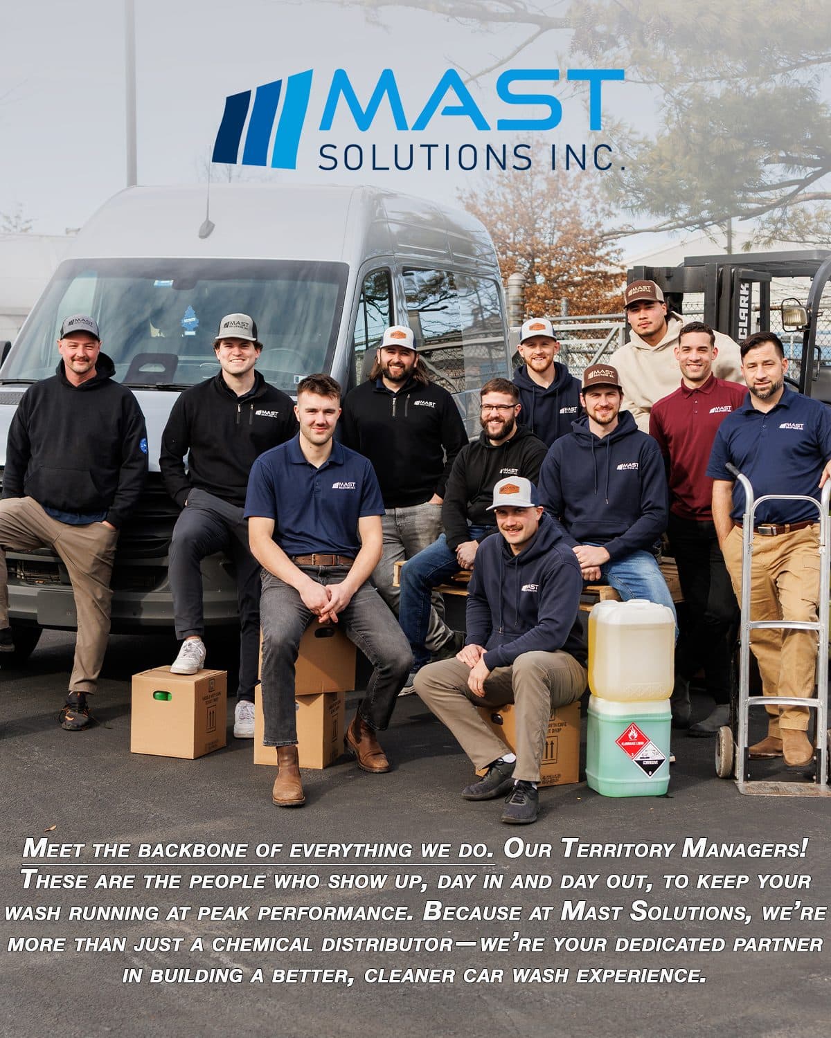 Mast Solutions Inc. 'Meet the Territory Managers' social graphic by Jaedon Mast